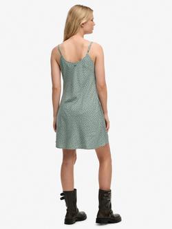 Superdry Printed Cami Mini Dress, Multi - view 2, Multi
