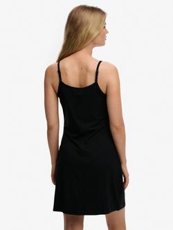 Superdry Jersey Cami Mini Dress, Black - view 2, Black