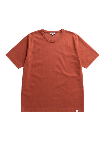 Norse Projects Compact Cotton T-Shirt, Cowhide, Cowhide