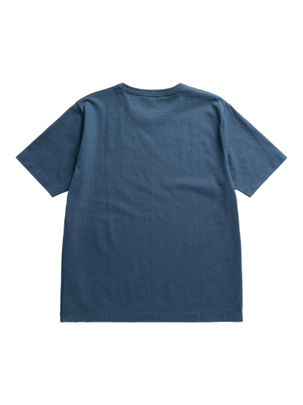 Norse Projects Compact Cotton T-Shirt, Dark Blue - view 2, Dark Blue