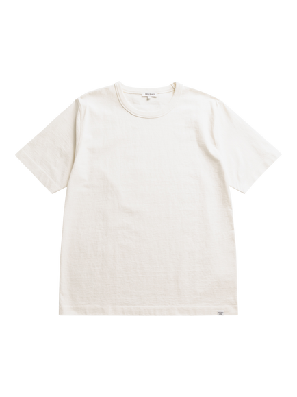 Norse Projects Compact Cotton T-Shirt, White, White