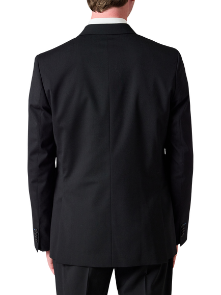 PS Paul Smith Tailored Fit Stretch Cotton Suit Jacket, Black - view 2, Black