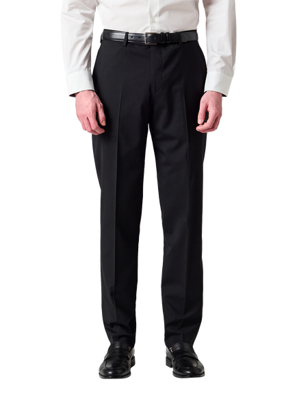 PS Paul Smith Stretch Tailored Fit Wool Rich Suit Trousers, Black, Black