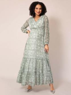 Tiffany Rose Bella Floral Maternity Dress, Botanical Green, Botanical Green