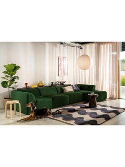 Marimekko Lokki Hand Tufted Pure Wool Rug - view 2, Black