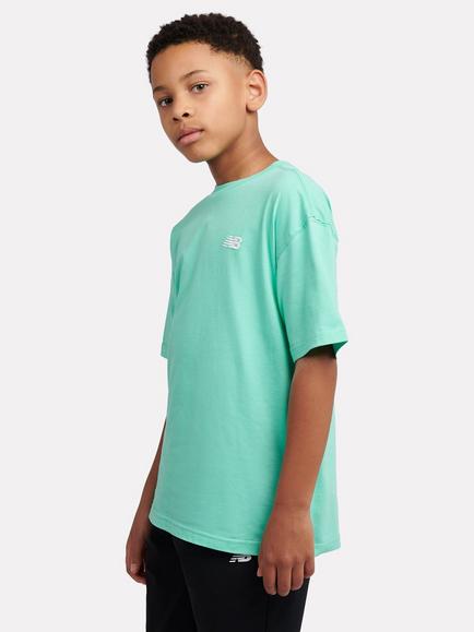 New Balance Kids' Jersey Small Logo T-Shirt, Deep End - view 2, Deep End