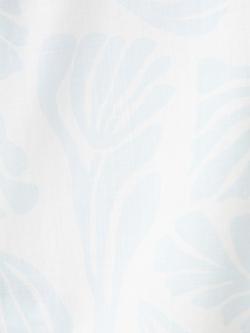 Mango Baby Leaf Print Short Sleeve Shirt, White - view 2, White