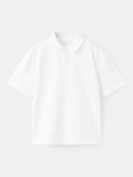 Mango Kids' Cotton Polo Shirt, White