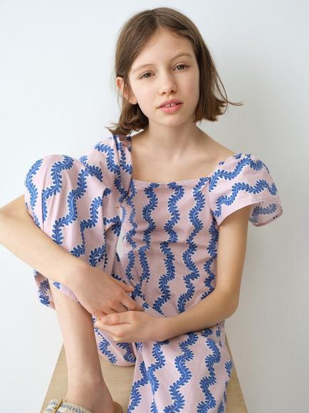 Mango Kids' Jumpsuit, Pink - view 2, Pink
