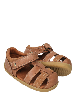 Bobux Kids' Roam I-Walk Trainers, Caramel - view 2, Caramel