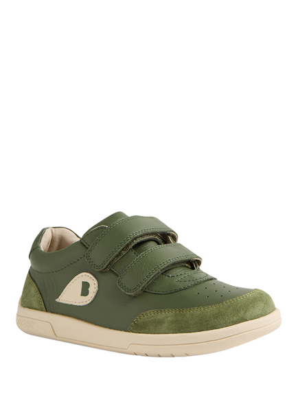 Bobux Kids' Champ I-Walk Trainers - view 2, Bronze Green