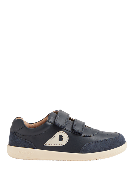 Bobux Kids' Champ Kid+ Leather Trainers, Navy