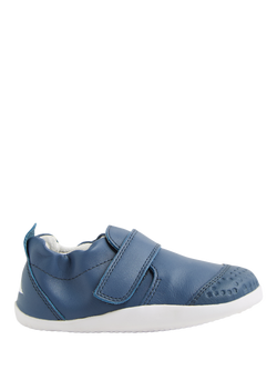 Bobux Kids' Go Xplorer Leather Shoes, Vintage Indigo