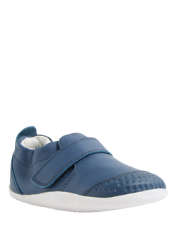 Bobux Kids' Go Xplorer Leather Shoes - view 2, Vintage Indigo