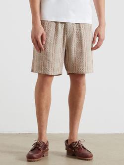 Farah Swinton Patterned Drawstring Shorts, Multi, Multi