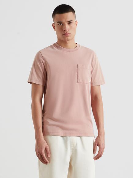 Farah Stacy Cotton Regular Fit Short Sleeve T-Shirt, Dusty Red