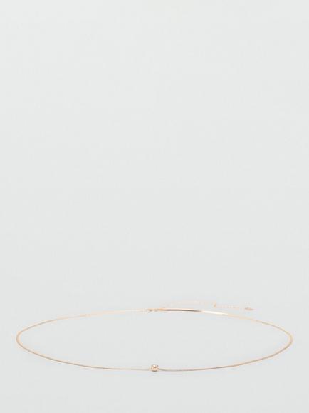 Mango Chain Waist Belt, Gold, Gold
