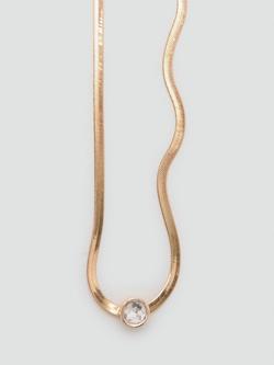 Mango Chain Waist Belt, Gold - view 2, Gold