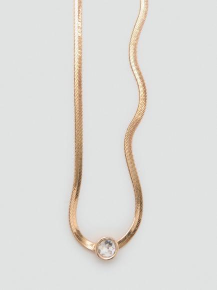 Mango Chain Waist Belt, Gold - view 2, Gold