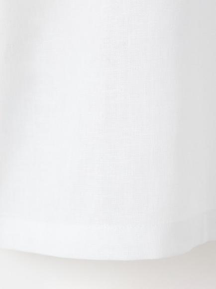 Mango Kids' Short Sleeve Button Neck Shirt, White - view 2, White