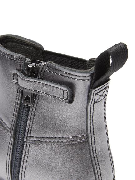 Timberland Kids' Courma Metallic Leather Chelsea Boots, Silver Full Grain - view 2, Silver Full Grain