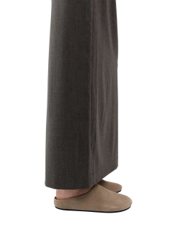 St. Agni Suede Mules, Rock - view 2, Rock