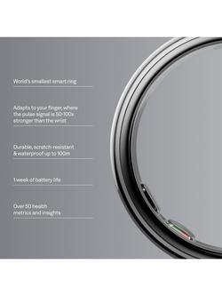 Oura Ring 5 Health & Fitness Tracker Smart Ring - view 2, Silver