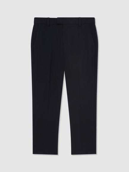 Reiss Kids' Belmont Slim Fit Trousers, Navy, Navy