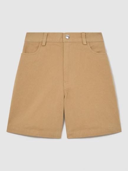 Reiss Kids' Moby Woven Shorts, Sand, Sand