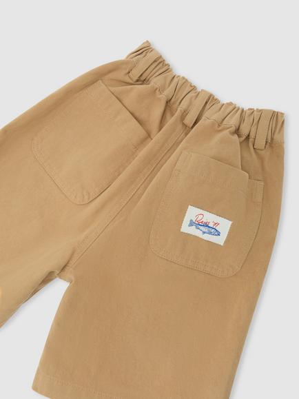 Reiss Kids' Moby Woven Shorts, Sand - view 2, Sand