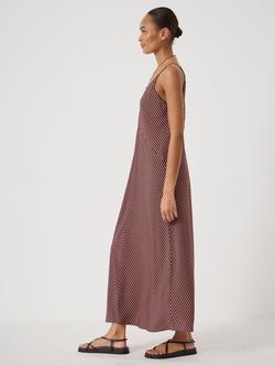 HUSH Air Flow Stripe Maxi Dress containing LENZING™ ECOVERO™ Viscose, Purple - view 2, Purple