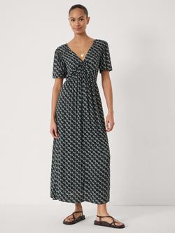 HUSH Nelle Maxi Dress, Blue/Multi, Blue/Multi
