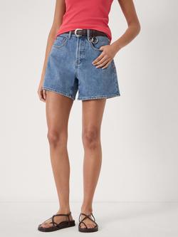 HUSH Essential Stretch Denim Shorts, Light Blue Authentic, Light Blue Authentic