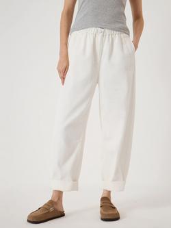 HUSH Supersoft Denim Barrel Leg Jeans, Ecru, Ecru