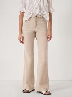 HUSH Ela Bootcut Jeans, Brown Rice, Brown Rice