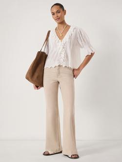 HUSH Ela Bootcut Jeans, Brown Rice - view 2, Brown Rice