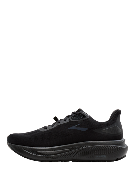 Brooks Ghost GTX Trainers, Black/Black/Ebony - view 2, Black/Black/Ebony