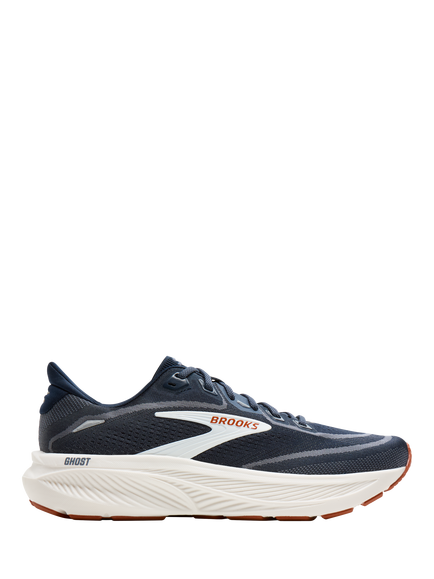 Brooks Ghost Men's Sports Shoes, Navy/Red Earth/Blu, Navy/Red Earth/Blu