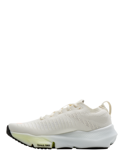 Brooks Glycerin Flex Women's Sports Shoes, White/Pch/Nightlife - view 2, White/Pch/Nightlife