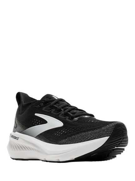 Brooks Glycerin GTS 23 Women's Sports Shoes, Black/Grey/White - view 2, Black/Grey/White