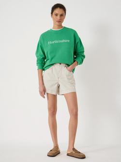 HUSH Horticouture Relaxed Fit Sweatshirt, Bright Green, Bright Green