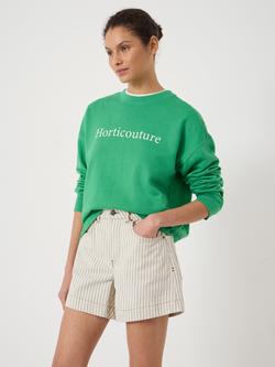 HUSH Horticouture Relaxed Fit Sweatshirt, Bright Green - view 2, Bright Green