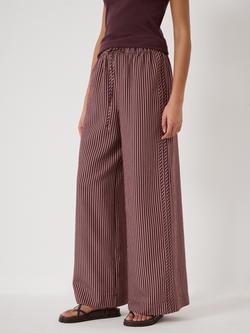 HUSH Petunia Trousers, Burgundy, Burgundy