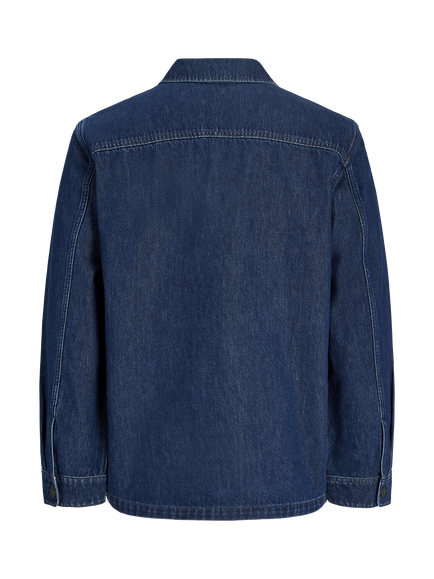 Jack & Jones Kids' Denim Shirt, Blue - view 2, Blue Denim