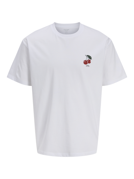 Jack & Jones Kids' Market T-Shirt, Bright White, Bright White