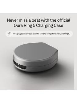 Oura Ring 5 Charging Case - view 2, Grey