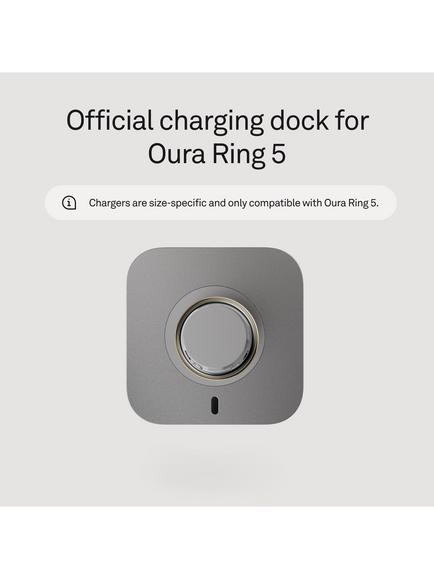 Oura Ring 5 Charger - view 2, Grey