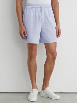Reiss Arlott Pinstripe Shorts, Soft Blue, Soft Blue