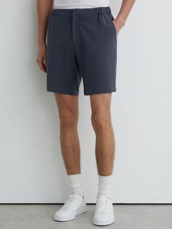 Reiss Deck Drawstring Chino Shorts, Airforce Blue, Airforce Blue