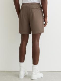 Reiss Newmark Chino Shorts, Mocha - view 2, Mocha